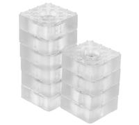 10 Pcs Coperture Le Gambe Della Sedia in Silicone Protettori Delle