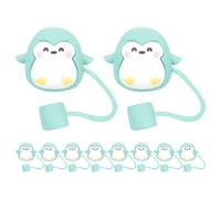 10 Pcs Copri Cannuccia Coperture Carine Tappo Di Paglia Silicone Copertura