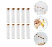 10 Pcs Cork Stoppers Small Bottles Bottiglie Piccole Di Minuscole