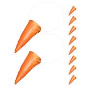 10 Pcs Cosplay Del Naso Di Carota Da Clown Costume Dal Finto Riutilizzabile