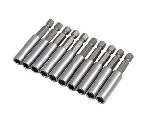 10 Pcs Cricchetto Esagonale Di Estensione Con Punta Magnetica 1/4" Esagonale, Porta-Punta Per Attrezzi Elettrici, Supporto Per Punte Universale, Trapani E Cacciaviti Elettrici