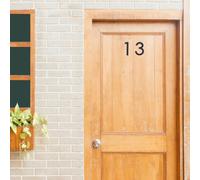 10 Pcs Digit Signs Metal Address Numero Civico Segni Della Stanza