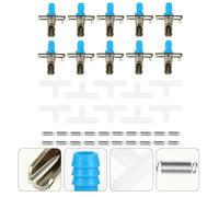 10 Pcs Distributore D'acqua Per Conigli Mangiatoia Animali Domestici Piccoli