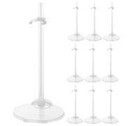 10 Pcs Espositore Per Figure Espositori Giocattoli Mini Mannequin Stand