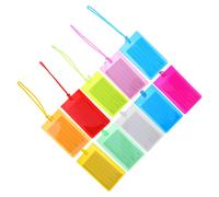 10 Pcs Etichetta Per Bagagli in Plastica Etichette Borse Flessibili