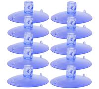 10 Pcs Fallo Trasparente Ventosa Tappeti Di Aspirazione Ventose Trasparenti