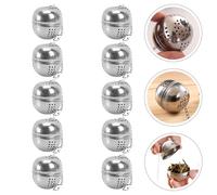 10 Pcs Filtro Per The Infusore Tè Sfuso Utensili La Birra Al Accessorio