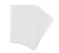 10 Pcs Fogli Vuoti per Stencil Blank Mylar Stencil Sheets Riutilizzabili A4 Feuilles de Mylar Compatibile con Cricut e Silhouette (30,5x21,7 cm) 6 Mil