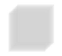 10 Pcs Fogli Vuoti per Stencil Blank Mylar Stencil Sheets Riutilizzabili Compatibile con Cricut e Silhouette (30,5x30,5 cm) 6 Mil