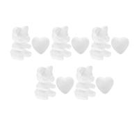 10 Pcs Forme Di Polistirolo Orso in Grande Muffa Accessorio D'arte