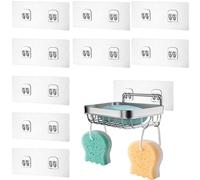 10 Pcs Ganci Adesivi Trasparenti Muro Per Appendere Gancio Adesivo Da