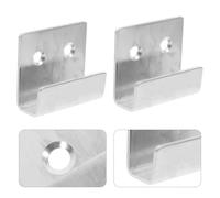 10 Pcs Ganci Da Muro Per Appendere Grucce in Acciaio Inossidabile Quadri