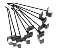 10 Pcs Ganci Espositivi Per Scaffalature in Filo Metallico Grucce