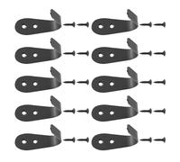 10 Pcs Gancio Di Vestiti Singoli Appuntamento Acciaio Inossidabile