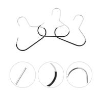 10 Pcs Gancio Per Cappello in Acciaio Inossidabile Organizer Cravatte Di