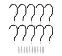 10 Pcs Gancio Singolo Per Accappatoio Appendere Gli Abiti Al Muro Bici Da Di
