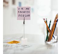 10 Pcs Graffetta Per Fogli Porta Memo Clip Promemoria Supporto Fotografiche