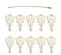 10 Pcs Ignition Keys Replacement A126 Compatible with APEM, KAC, ELEDIS Switch, JD Start Key