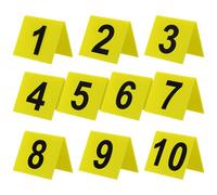 10 Pcs Indicatori Prova Sulla Scena Del Crimine Segnatavoli Da Tavolo