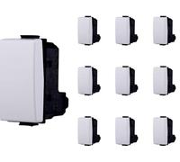 10 pcs Interruttore Unipolare, Compatibile Con Bticino Matix