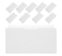 10 Pcs Lavapavimenti Moccio Lavapavimento Pad Pavoncella Ricariche Per