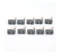 10 Pcs Limit Switch Roller Lever Arm SPDT Snap Action LOT 3Pin With Roller Limit Switch