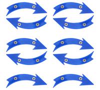 10 Pcs Luci Bici Di Sicurezza Per Biciclette Accessori Da Strada