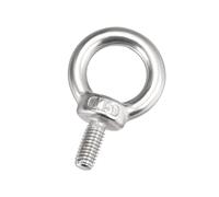 10 Pcs M5x11mm Thread 13mm Inside Dia 23mm OD Stainless Steel Lifting Eye Bolt