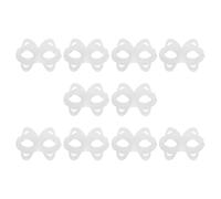 10 Pcs Mascherine Carnevale Maschera Bianca Halloween Cosplay Fai Da Te