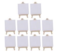10 PCS Materiali Artistici Artigianato Tele Per Dipingere Cavalletto Portatile