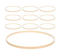 10 Pcs Materiali Per Ghirlande Fatti Mano Cornice Ghirlanda in Legno