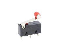 10 PCS MicroSwitch 2/3Pin NO/NC MI-N Finecorsa 5A 250VAC KW11-3Z Roller Arc leva A Scatto Push microinterruttori(3P with wheel)