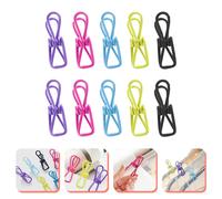 10 Pcs Mollette Piccole Molletta Da Bucato in Metallo Clip Per Vestiti