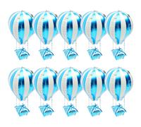10 Pcs Mongolfiera Palloncini Mongolfiere Arredamento Pellicola Di Alluminio