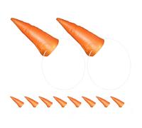 10 Pcs Naso Di Carota Cosplay Accessori Per Costumi Da Clown Bambini