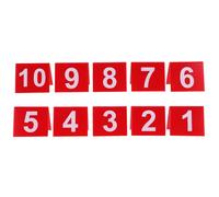 10 Pcs Numeri Da Tavolo in Plastica Cartelli Della Tabella Dei Segni Numero