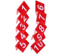 10 Pcs Numeri Da Tavolo Matrimonio Cartelli Della Tabella Dei Numero Segni