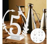 10 Pcs Numeri Per Tavoli Ristorante Segni Del Tavolo Da Matrimonio