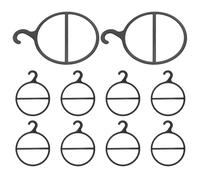 10 Pcs Organizer Da Armadio Gruccia Per Pantaloni Gancio Rotante