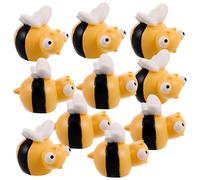 10 Pcs Ornamenti Di Api Carini Miniature Del Giardino Delle Fate