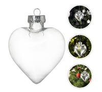 10 Pcs Ornamenti Di Plastica Trasparenti Chiari Per L'artigianato