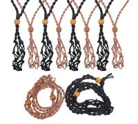 10 Pcs Ornamento Per Collana Porta Intrecciato Vintage Cristalli