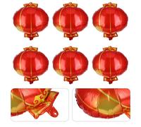 10 Pcs Palloncini Rossi Metallizzati Supporto Per Ghirlanda Di Giganti