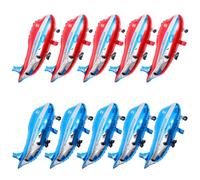 10 Pcs Palloncino Di Alluminio Pallone Aereo Bomboniere Gonfiabili