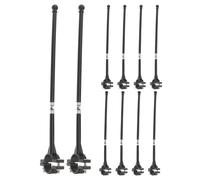 10 Pcs Palo Della Bandiera Delle Auto Portabandiera Supporto Per Asta