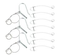 10 Pcs Perno Di Bloccaggio Dell'albero Attacco Rimorchio Gancio Traino