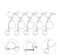 10 Pcs Perno Di Bloccaggio Dell'albero Attacco Rimorchio Trailer Pin