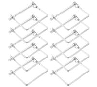 10 Pcs Perno Di Traino Rimorchio Connettore Del Spille Da Sicurezza Pesante