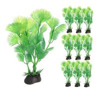 10 Pcs Piante Acquario Di Plastica Del Serbatoio Pesce Finte Per