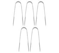 10 Pcs Pinze A Cubo Per Il Tea Party Da Cucina Acciaio Inox Cibo Che Serve